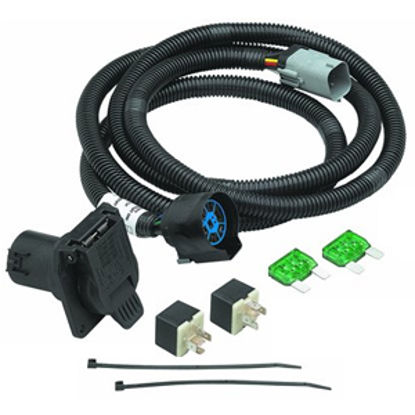 Picture of Tow-Ready  OEM Towing Harness To 7-Round Trailer Wiring Connector Adapter w/7' Wire 20131 19-1189                            