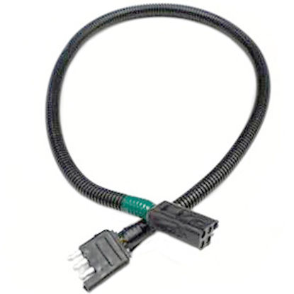 Picture of RV Pigtails  4 Way To 6 Way Trailer Connector Adapter w/30" Wire 30050 19-1272                                               