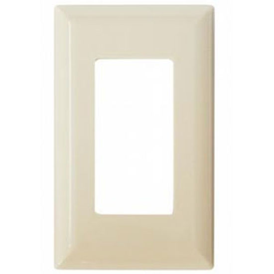 Picture of Diamond Group  Ivory Single Speed Decor Opening Switch Plate Cover DG52495VP 19-1365                                         