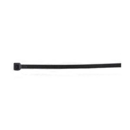 Picture of East Penn Deka 100-Bag 5" Black Cable Ties 05724 19-1425                                                                     