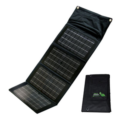 Picture of Nature Power  40W 2.2A Portable Solar Kit 55040 19-1538                                                                      