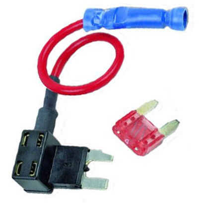 Picture of Battery Doctor Tapa Circuit (TM) ATM/Mini Dual Blade Fuse Holder w/o Fuse 30103 19-1601                                      