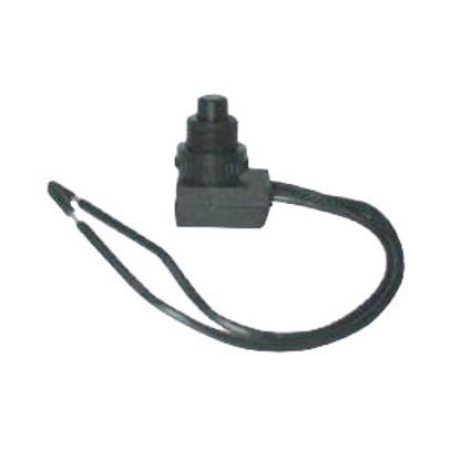 Picture of Diamond Group  Black On/Off Push Button Switch DG52452VP 19-1649                                                             