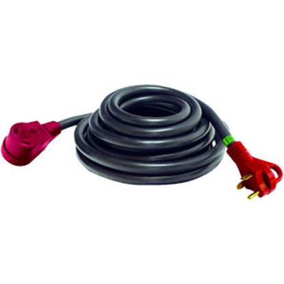 Picture of Mighty Cord Mighty Cord (TM) 25' 30A Extension Cord w/Finger Grip Handle A10-3025EH 19-1772                                  