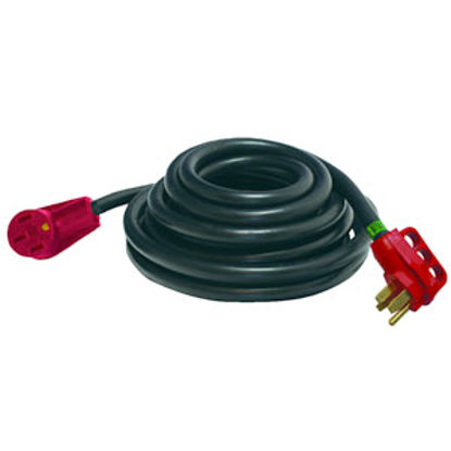 Picture of Mighty Cord Mighty Cord (TM) 25' 50A Extension Cord w/Finger Grip Handle A10-5025EH 19-1786                                  