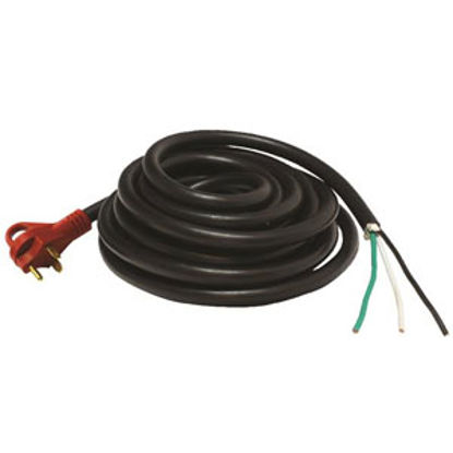 Picture of Mighty Cord  25' 30A Extension Cord w/Finger Grip Handle A10-3025END 19-1813                                                 