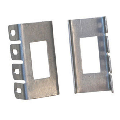 Picture of Diamond Group  Single Opening Aluminum Switch Plate Cover Mounting Bracket DGRB1VP 19-1989                                   