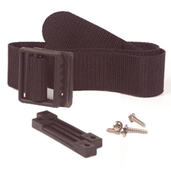 Picture of Camco  Black Nylon Battery Box Strap 55364 19-2003                                                                           