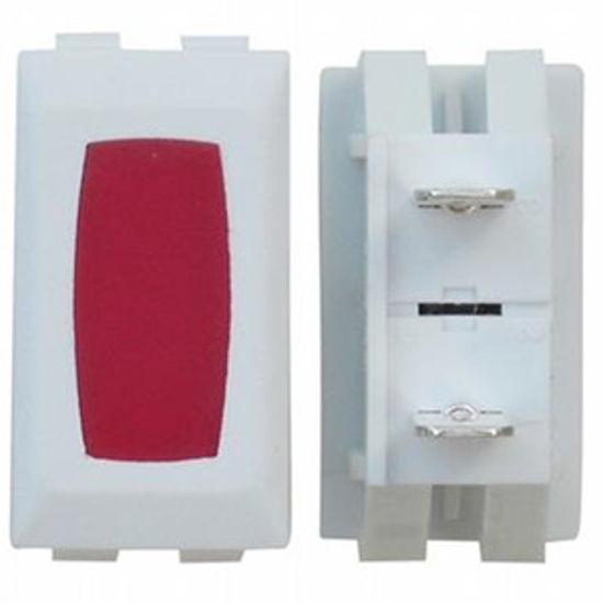 Picture of Diamond Group  14V Red Indicator Light w/White Case DG1214VP 19-2037                                                         