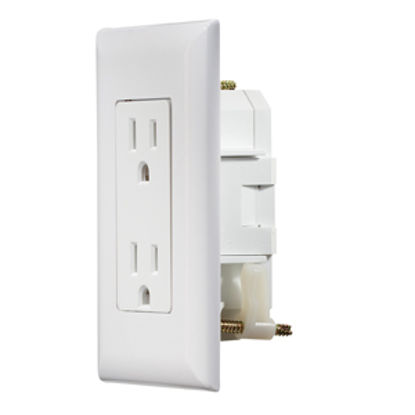 Picture of RV Designer  White 125V Dual Receptacle S811 19-2416                                                                         