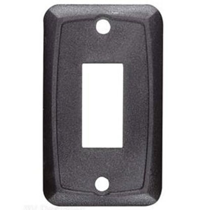 Picture of RV Designer  Black Single Opening Multi Purpose Switch Faceplate S385 19-2465                                                