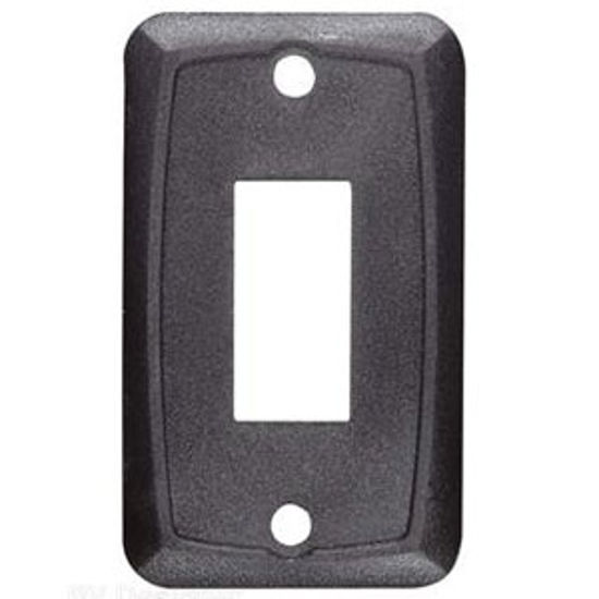 Picture of RV Designer  Black Single Opening Multi Purpose Switch Faceplate S385 19-2465                                                