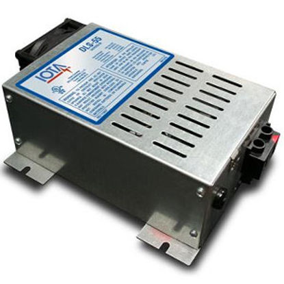 Picture of IOTA DLS Series 55 amp Deck Mount Converter/Charger DLS-55 19-2577                                                           