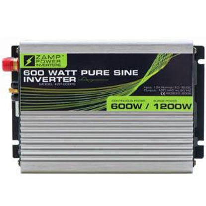 Picture of Zamp Solar  600W 1A Pure Sine Inverter  19-2826                                                                              