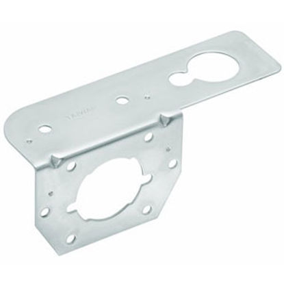 Picture of Tow-Ready  4/6-Round Steel 90 Deg Bend Trailer Connector Bracket 118132 19-3003                                              