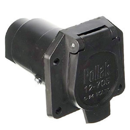 Picture of Pollak  7-Way Car End Trailer Connector 12-707E 19-3065                                                                      