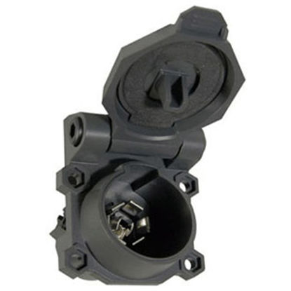 Picture of Husky Towing  7-Way RV Plastic Trailer End Connector w/o Wire Leads 30175 19-3200                                            