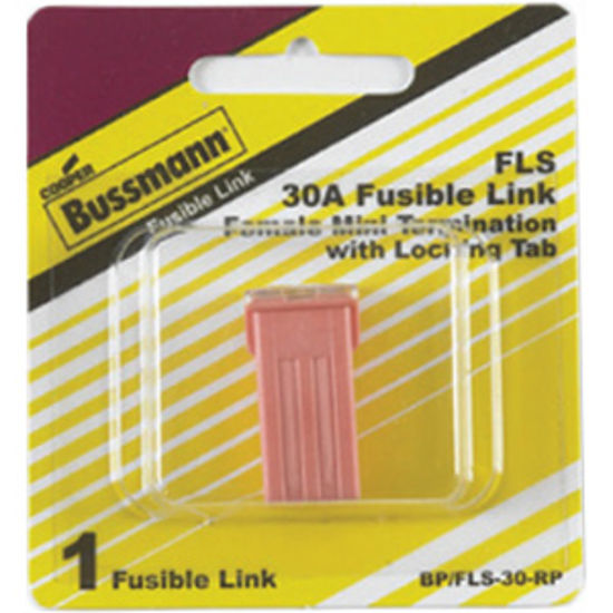 Picture of Bussman FL Series 30A Miniature Female Fuse BP/FLS-30-RP 19-3434                                                             