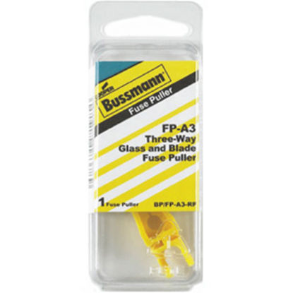 Picture of Bussman  5"L Yellow Nylon Fuse Puller BP/FP-A3-RP 19-3435                                                                    