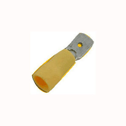 Picture of Best Connection  Disconnect Terminal, Male, 12-10 Ga, Yellow, 15/Pk 2108H 19-3452                                            