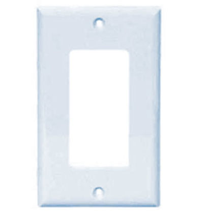Picture of Cooper Wire Arrow Hart White Thermoplastic 1-Gang Receptacle Cover 2151W-BOX 19-3492                                         