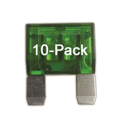 Picture of Battery Doctor  10-Pack 60A Maxi Blue Blade Fuse 24560-10 19-3597                                                            