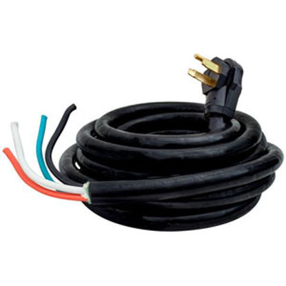 Picture of Mighty Cord  36' L 50A Black Power Cord A10-5036ENDBK 19-3919                                                                