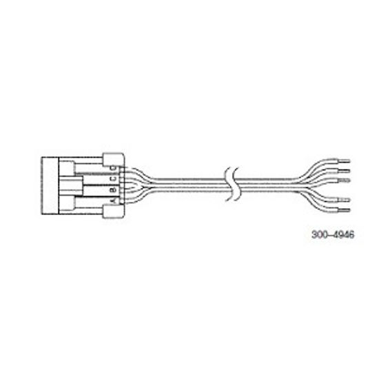 Picture of Cummins Onan  Generator Remote Control Wiring Harness For Cummins 300-4946 19-4040                                           