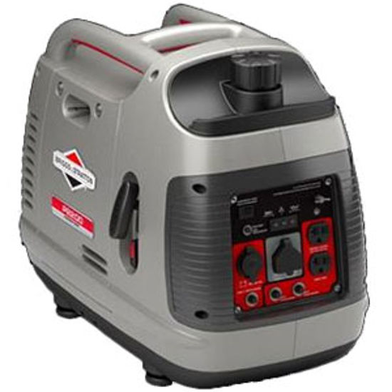 Picture of Briggs & Stratton PowerSmart Series (TM) 2000W Gasoline Recoil Start Inverter Generator 030651 19-4164                       