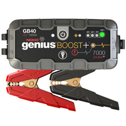 Picture of Noco Boost Plus 1000A Battery Jump Starter w/LED Lights GB40 19-4168                                                         