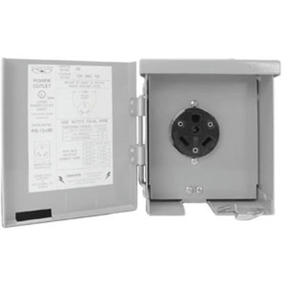 Picture of Parallax  120V/ 30A Receptacle PG-U013 19-4283                                                                               