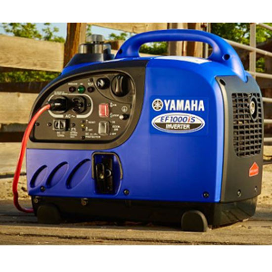 Picture of Yamaha  1000W Gasoline Recoil Start Inverter Generator EF1000ISC 19-4500                                                     