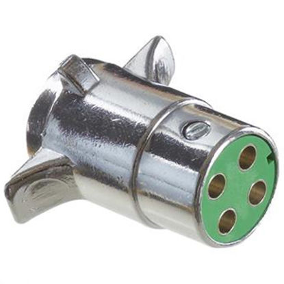 Picture of Pollak  4 Way Plug Trailer Connector Adapter P409 19-4552                                                                    