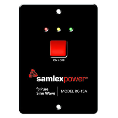 Picture of Samlex Solar  Inverter Remote Control for PST Series 600W/ 1000W w/15' Cable RC-15A 19-4739                                  