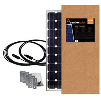 Picture of Samlex Solar  100W 5.81A Expansion Solar Kit SSP-100-KIT 19-6423                                                             