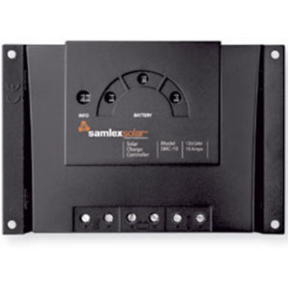 Picture of Samlex Solar  10A Battery Charger Controller for Samlex 12V/24V Solar Batteries SMC-10 19-6425                               