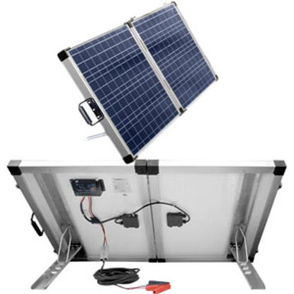 Picture of Samlex Solar  90W 5.16A Portable Solar Kit MSK-90 19-6427                                                                    
