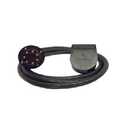 Picture of EZ Connector EZS7 Series 7-Way Pin Trailer End Trailer Connector w/6' Cable S7-07-6 19-6926                                  