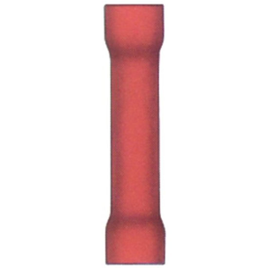 Picture of Camco  25/pk Red 22-18 Ga Vinyl Butt Connector 63477 19-7733                                                                 