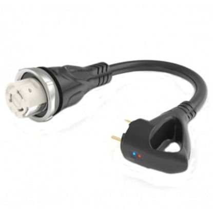 Picture of Furrion  50F/30M Pigtail Power Cord Adapter 381649 19-8167                                                                   