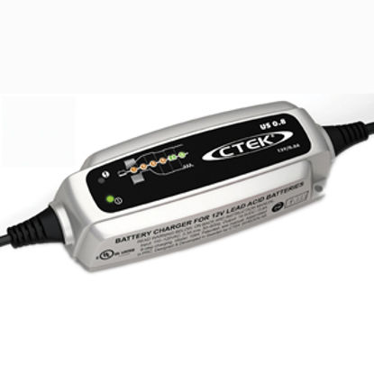 Picture of CTEK US US 0.8 Smart Battery Charger 56-865 19-8602                                                                          