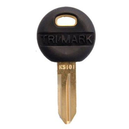 Picture of Trimark  Series 1001 To 1240 Round Head Style Key 16169-10-2000 20-0113                                                      