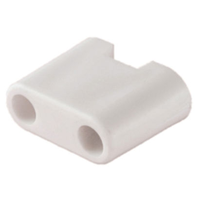 Picture of RV Designer  White Plastic 1-1/4"L Door Stop Bumper E230 20-0127                                                             