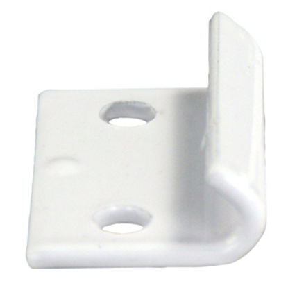 Picture of JR Products  White Folding Camper Door Catch 10855 20-0168                                                                   