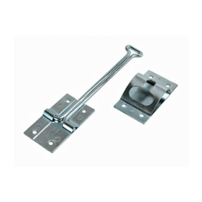 Picture of RV Designer  Zinc 6" Straight T-Style Entry Door Holder E218 20-0172                                                         
