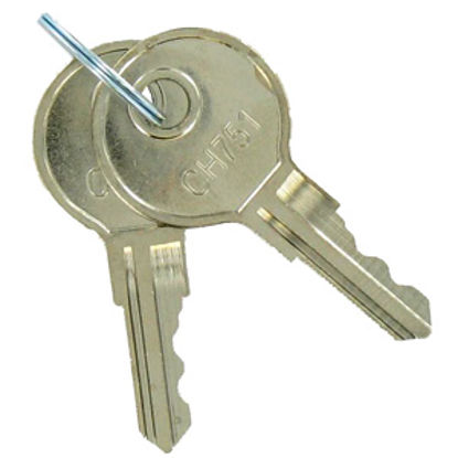 Picture of Valterra  Valterra Cam Locks 751 Key A524VP 20-0199                                                                          