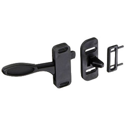 Picture of Strybuc  Left Hand Opening Black Screen Door Latch For Philips Storm Door 17-180LHBC 20-0376                                 