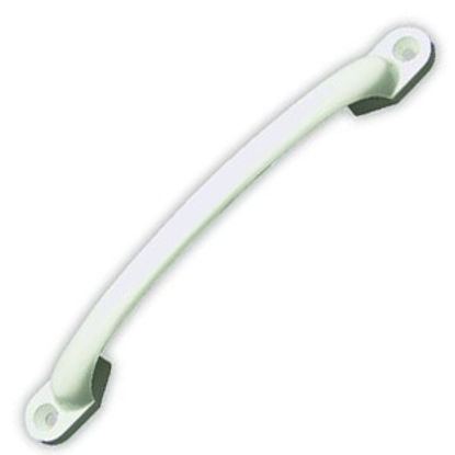 Picture of JR Products  White Steel Grab Handle 9482-000-111 20-0389                                                                    