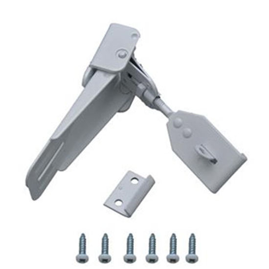 Picture of AP Products  White Non-Locking Camper Entry Door Latch 013-056-W 20-0475                                                     