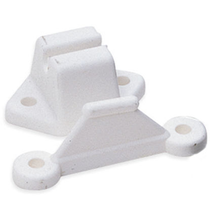 Picture of Topline  1-Pack Poly White Plunger Style Baggage Door Catch T1005-04C 20-0503                                                